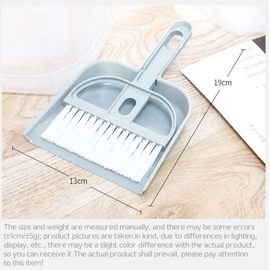 Cat Hamster Dustpan Small Broom Set Pet Professional Cleaning Tools
