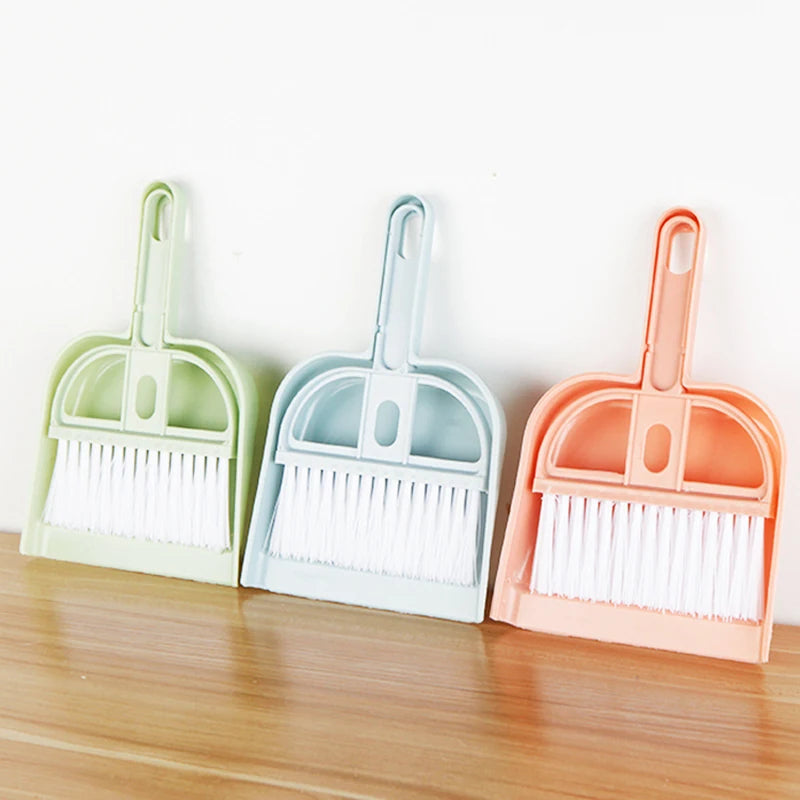 Cat Hamster Dustpan Small Broom Set Pet Professional Cleaning Tools
