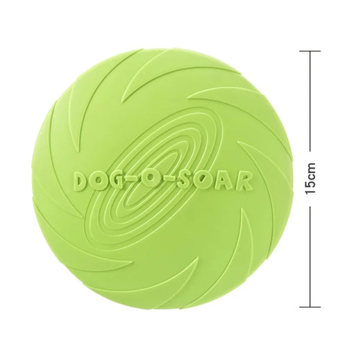 Pet Dog Flying Disk Toy Silicone Material Environmentally Friendly