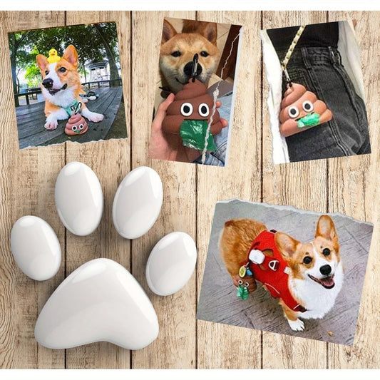 1pc Creative pet supplies, dog outdoor toilet, biodegradable garbage