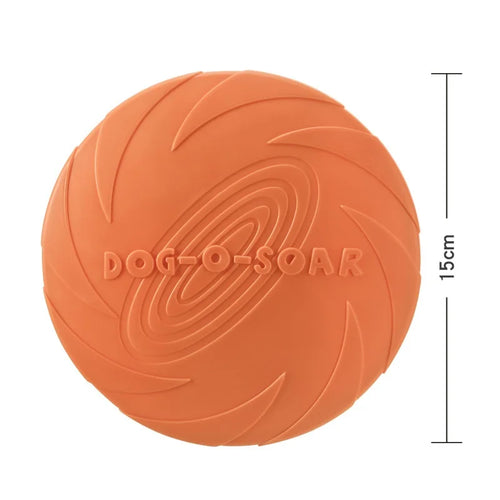 Pet Dog Flying Disk Toy Silicone Material Environmentally Friendly