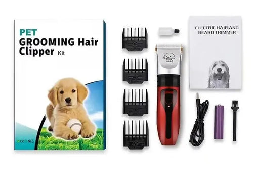 Dog Professional Hair Clipper Electrical Grooming Trimmer for Pets USB