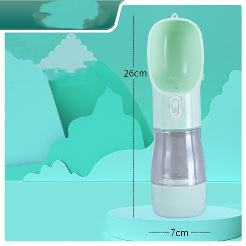 Pet Dog Water Bottle Feeder Bowl Portable Water Food Bottle Pets