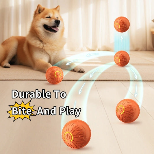 Pets Electric Jumping Ball Automatic Dog-teasing Luminous Pet Products