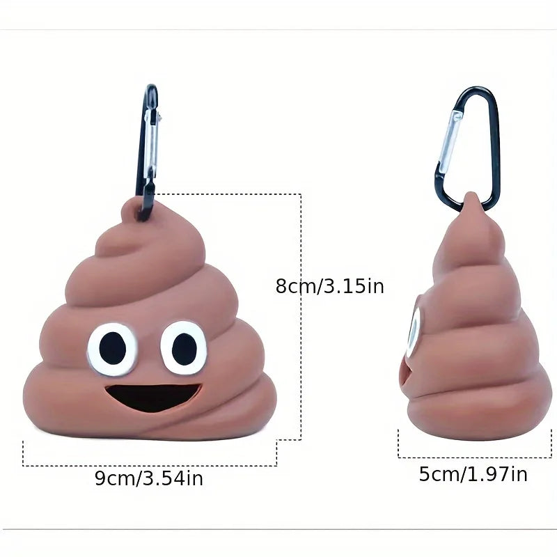 1pc Creative pet supplies, dog outdoor toilet, biodegradable garbage