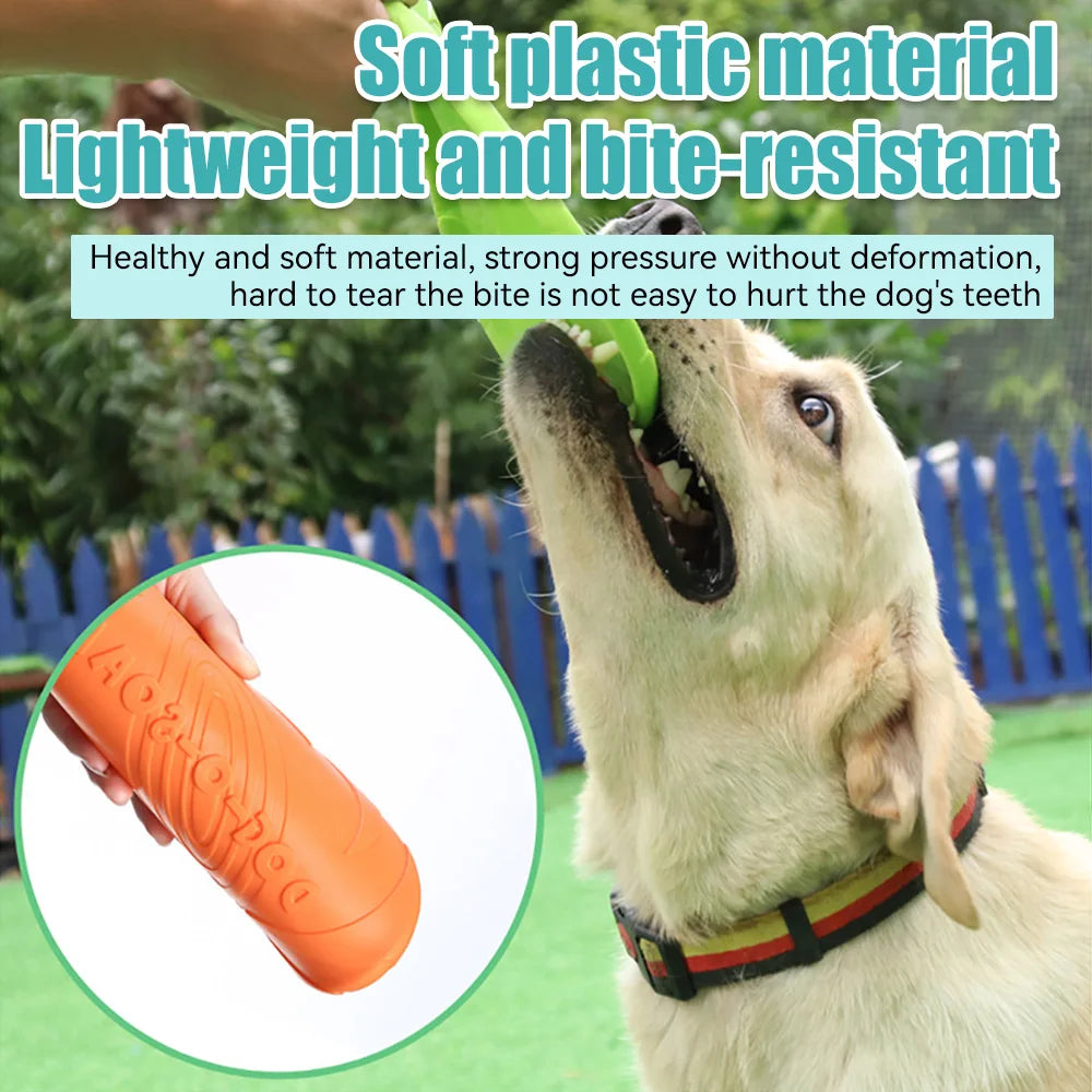 Pet Dog Flying Disk Toy Silicone Material Environmentally Friendly