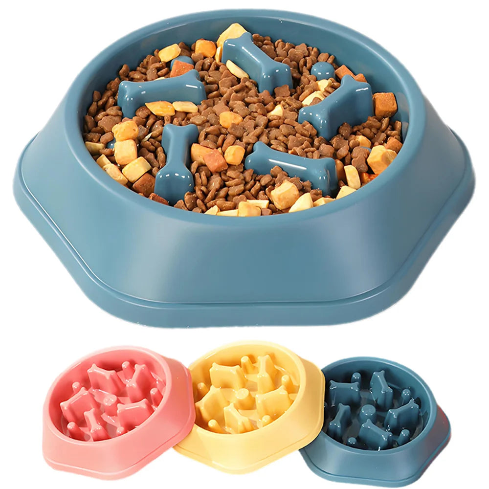 Slow Feeder Dog Bowl Anti-choking Slow Feeding Bowls for Dogs