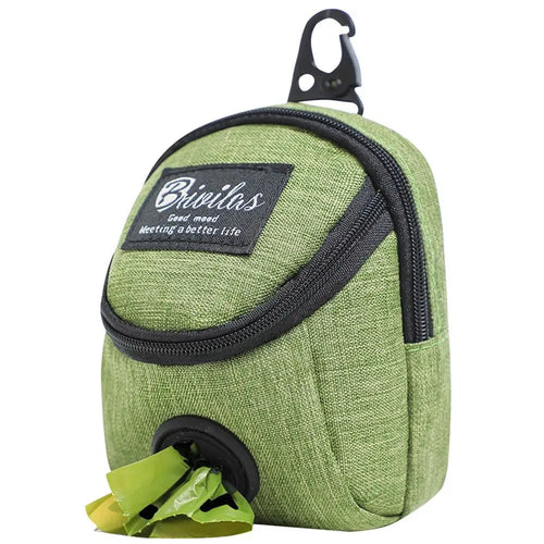 Portable Dog Training Treat Bag Outdoor Pet Dog Treat Pouch Puppy