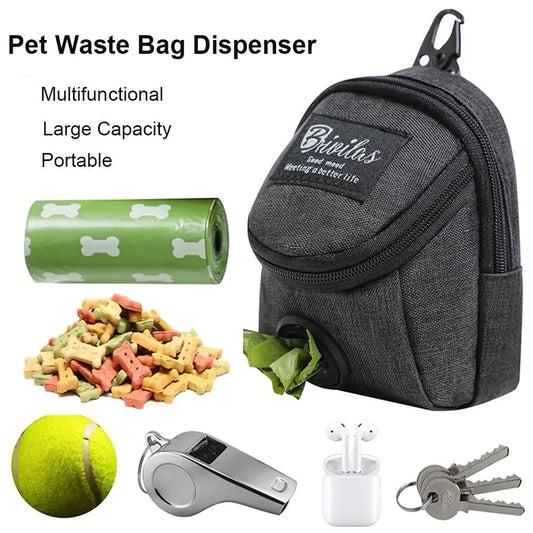 Portable Dog Training Treat Bag Outdoor Pet Dog Treat Pouch Puppy
