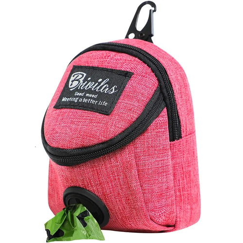 Portable Dog Training Treat Bag Outdoor Pet Dog Treat Pouch Puppy