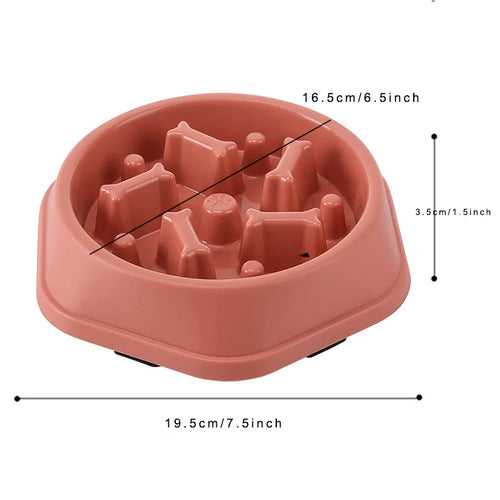 Slow Feeder Dog Bowl Anti-choking Slow Feeding Bowls for Dogs