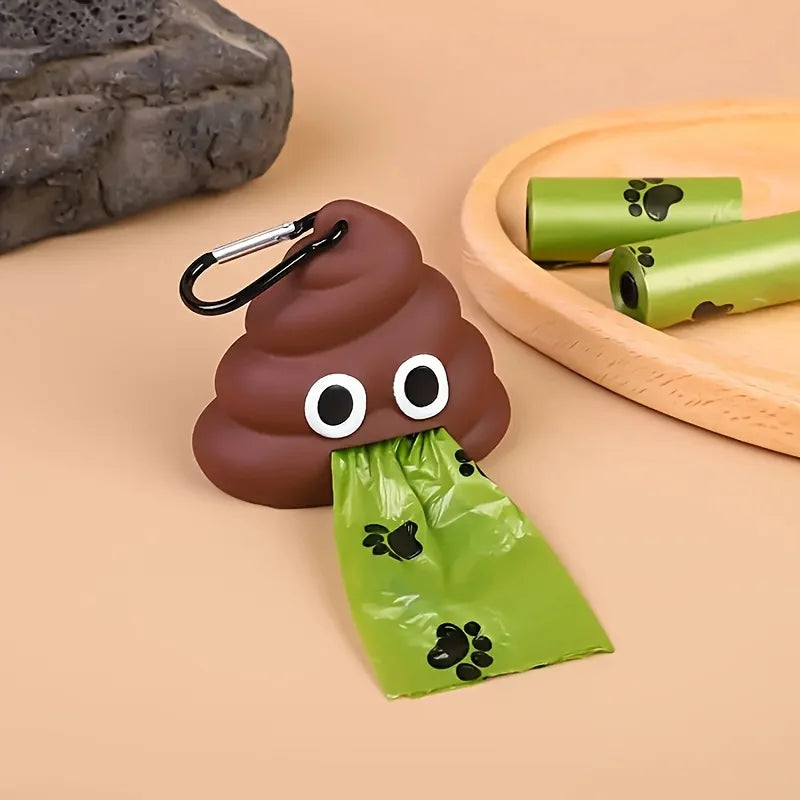 1pc Creative pet supplies, dog outdoor toilet, biodegradable garbage