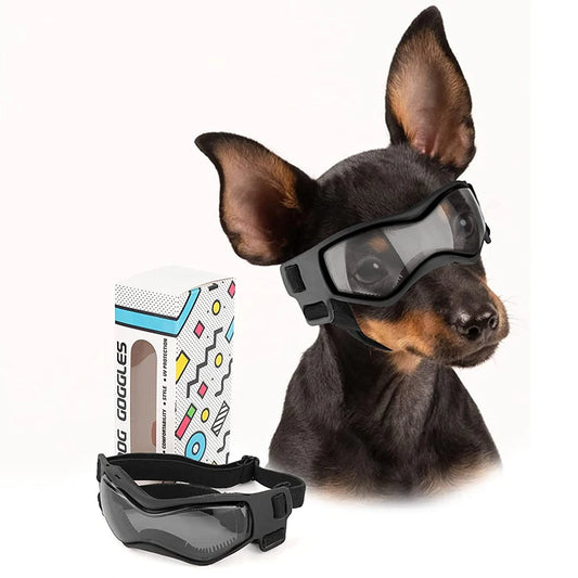 Dog Sunglasses Soft Adjustable UV Protection Pet Goggles Easy Wear