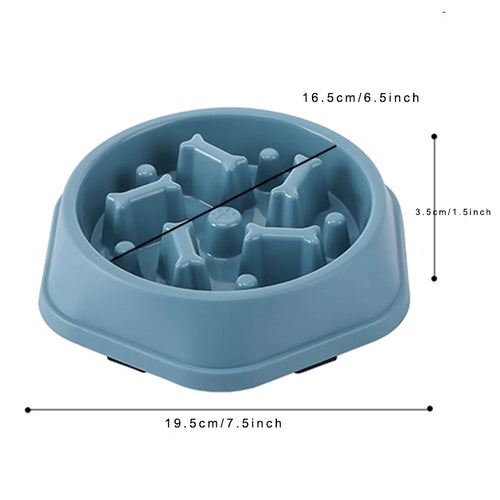 Slow Feeder Dog Bowl Anti-choking Slow Feeding Bowls for Dogs