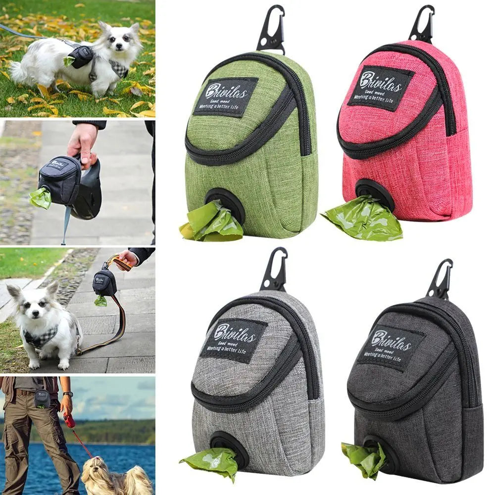 Portable Dog Training Treat Bag Outdoor Pet Dog Treat Pouch Puppy