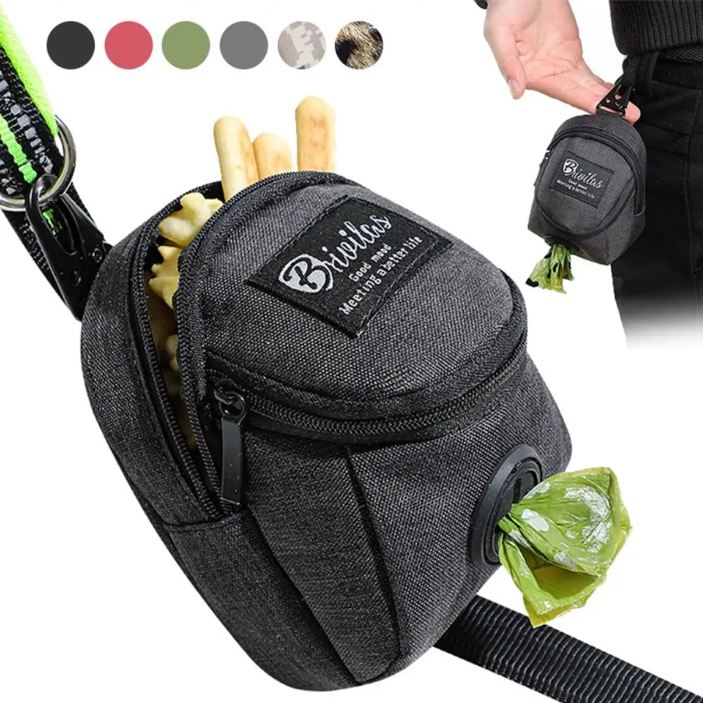 Portable Dog Training Treat Bag Outdoor Pet Dog Treat Pouch Puppy
