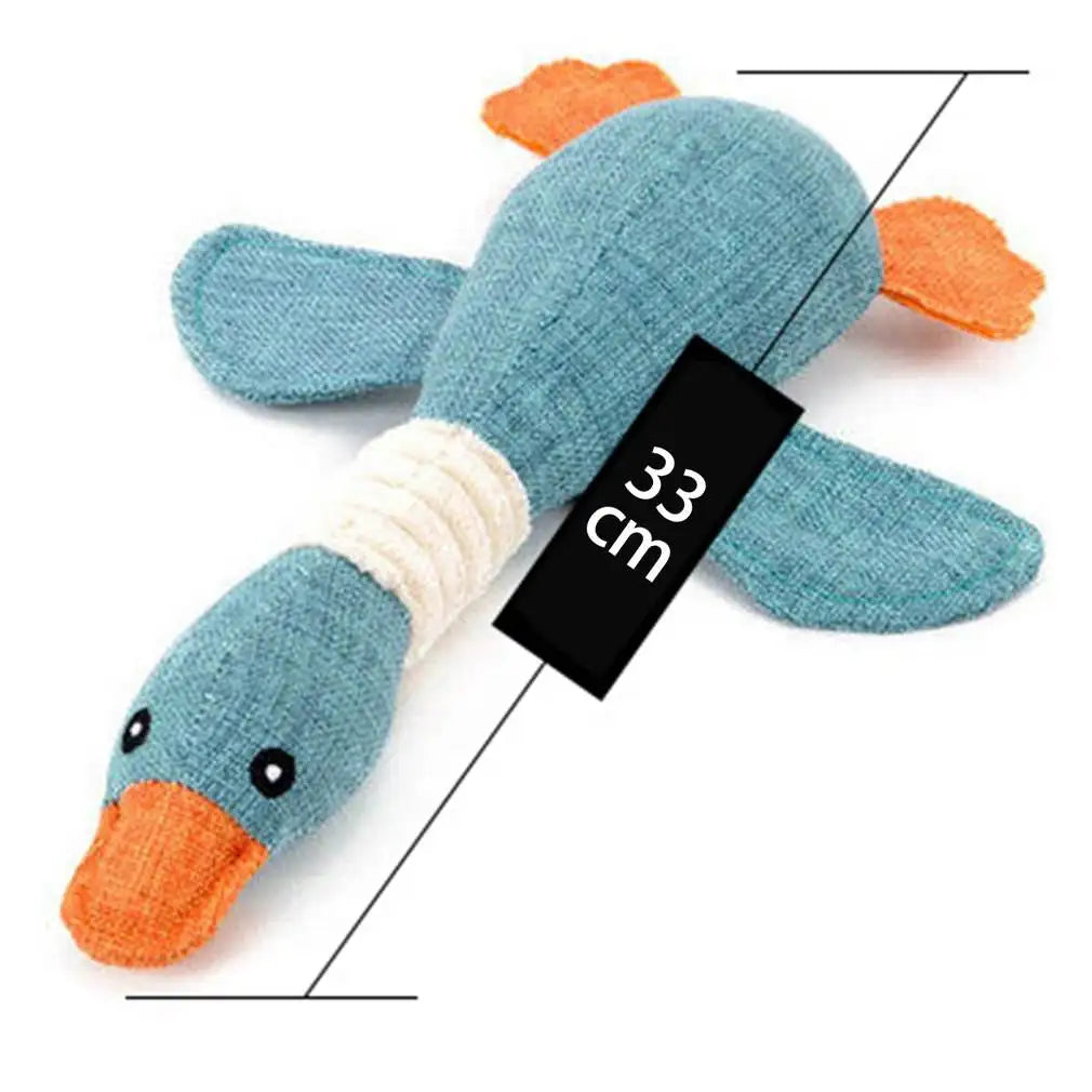 Pet Toys Geese Sound Bite Resistant Teeth Grinding Teeth Cleaning Dog