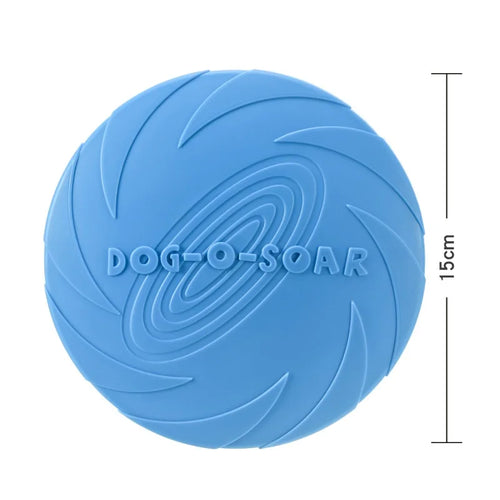 Pet Dog Flying Disk Toy Silicone Material Environmentally Friendly