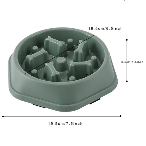Slow Feeder Dog Bowl Anti-choking Slow Feeding Bowls for Dogs